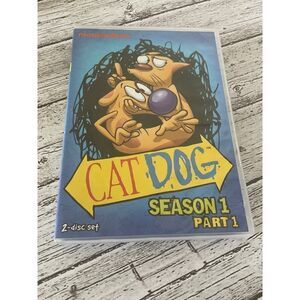 Dolby Cat Dog Season 1 Part 1 DVD Movie 2 CD Set Kids Children Comedy with Case